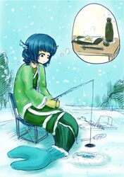wakasagihime from touhou by taguchi kirei