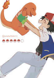 ash ketchum from pokemon by umebosibakari2