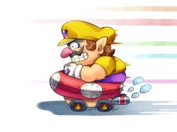 wario from mario kart
