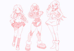 aile (mega man zx) from mega man (series) by kaidou zx