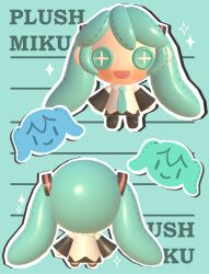 hatsune miku from vocaloid