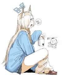 doodle sensei (blue archive) from blue archive