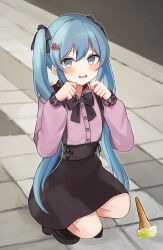 hatsune miku from vocaloid