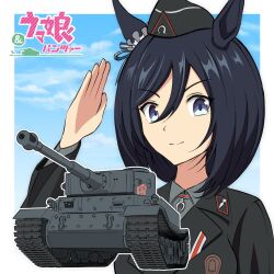 eishin flash (umamusume) from girls und panzer by michinoku (hfsa3775)