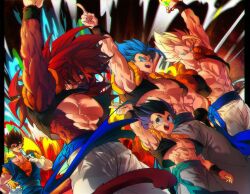 gogeta from dragon ball by ommmyoh