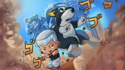 brian griffin from jojo no kimyou na bouken