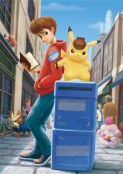 detective pikachu (character) from detective pikachu (series)