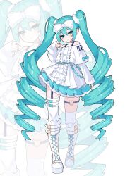 hatsune miku from vocaloid
