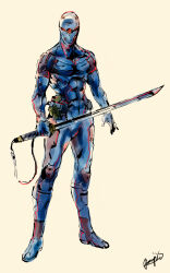 gray fox from metal gear (series) by shinkawa youji