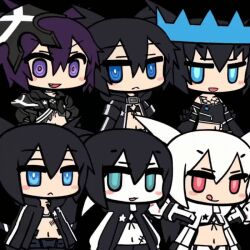 black rock shooter (character) from black rock shooter