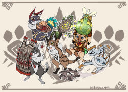 felyne from monster hunter: world
