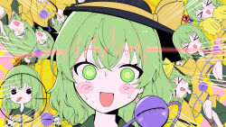komeiji koishi from koishi komeiji's heart-throbbing adventure by harukawa moe