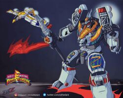 dragonzord from gosei sentai dairanger by zakman-wahid