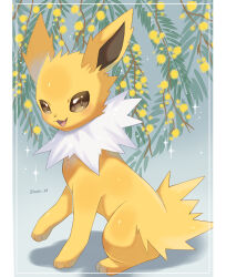 jolteon from pokemon by iwasi 29