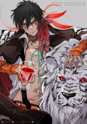 xanxus from katekyo hitman reborn by worrisorochi