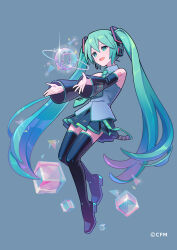 hatsune miku from vocaloid