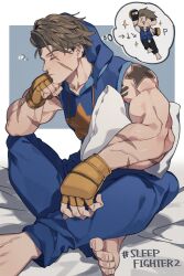 luke sullivan from street fighter by prat rat