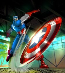 captain america from avengers (series) by mike krahulik