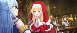 aqua (konosuba) from christmas