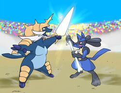 lucario from pokemon
