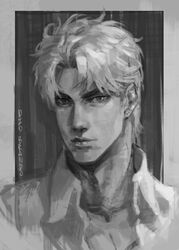 dio brando from jojo no kimyou na bouken by sb (hiratsei)