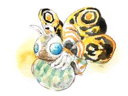 mothra from godzilla (series) by non (kumakawayusu)