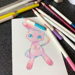 mew from pokemon by non (kumakawayusu)
