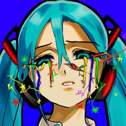 hatsune miku from vocaloid by vivinos