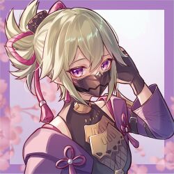 kuki shinobu from genshin impact by yuno kaihara