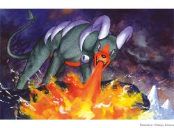 houndoom from pokemon by kimura naoyo