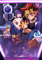 dark magician from yu-gi-oh! by less end