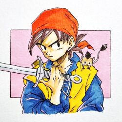 hero (dq8) from dragon quest