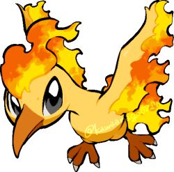 moltres from pokemon by kawaanago
