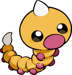 weedle from pokemon by kawaanago