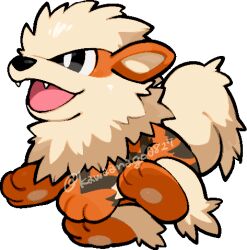 arcanine from pokemon by kawaanago