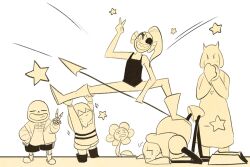 flowey (undertale) from undertale by delomia