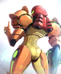 samus aran from metroid by gonzarez