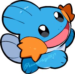 mudkip from pokemon by kawaanago