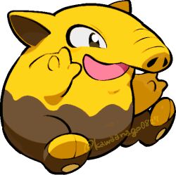 drowzee from pokemon by kawaanago