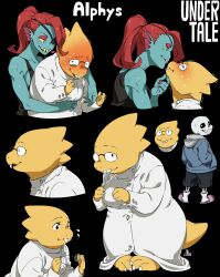 alphys from undertale by kamezaemon