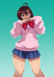ayase momo from dandadan by tovio rogers