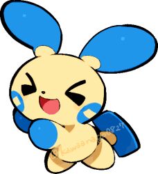 minun from pokemon by kawaanago