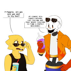 alphys from mcdonald's by susartwork