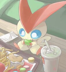 victini from mcdonald's by myuutau tadakichi