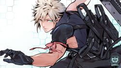 cloud strife from final fantasy by ippus