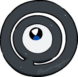unown from pokemon by kawaanago