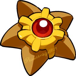 staryu from pokemon by kawaanago