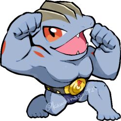 machoke from pokemon by kawaanago