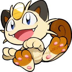 meowth from pokemon by kawaanago