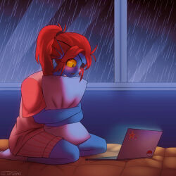 undyne from undertale by susartwork